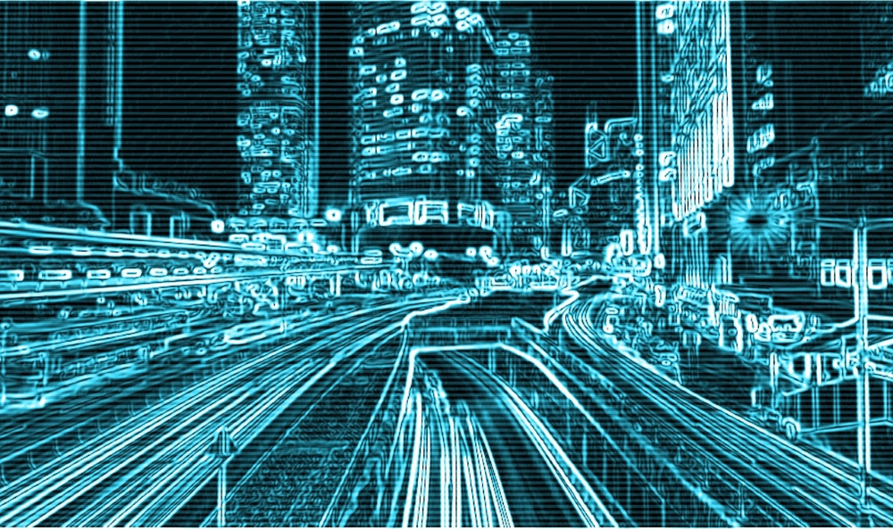 Spectral interpretation of a city.