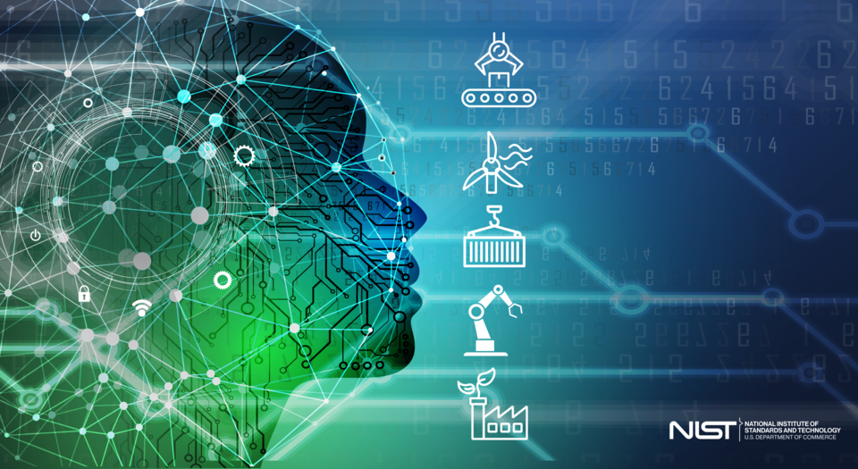 graphic depicting network and industry icons