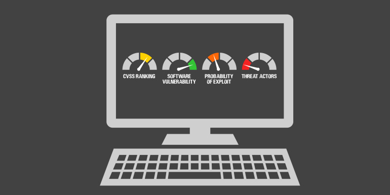 graphic of a computer screen with dials on it