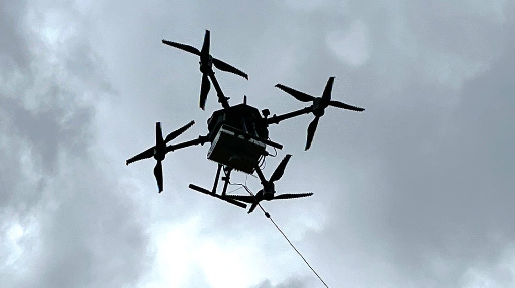 The Standalone On-the-Move Advanced Relay (SOAR) program is designing a 5G cellular system that can be installed in a drone to provide network capabilities for military units or first responders.