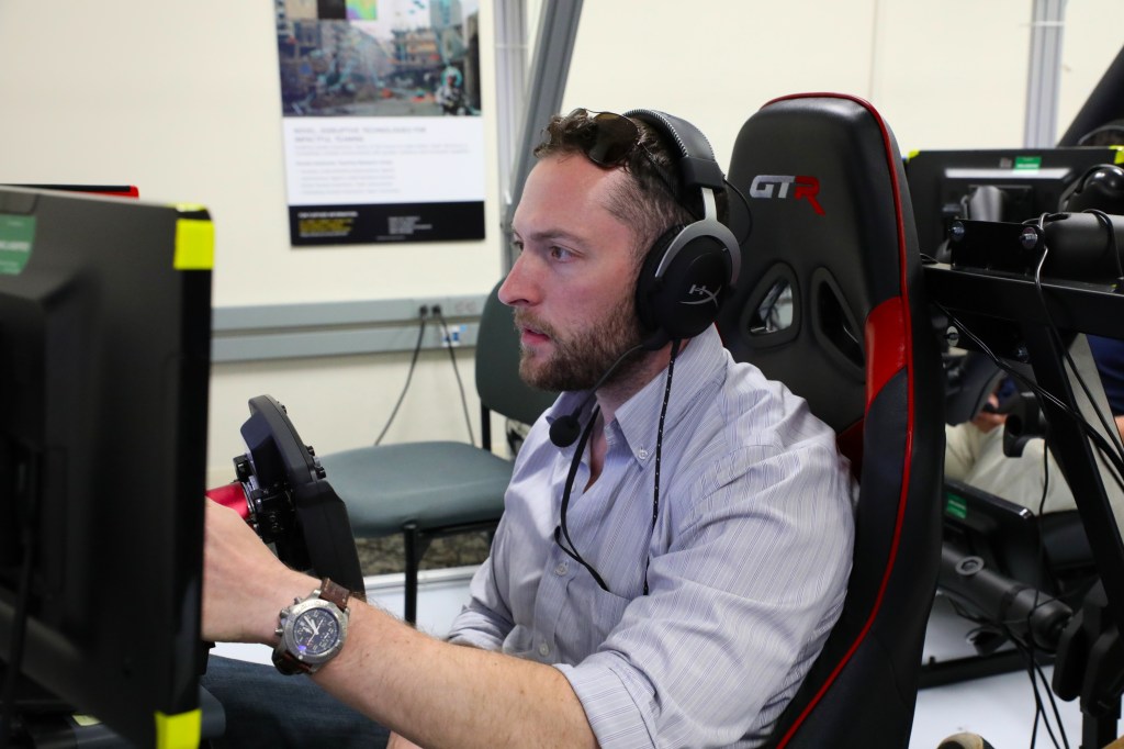 Dr. Brandon Perelman manages DEVCOM ARL's Human Autonomy Teaming program. (U.S. Army photo)