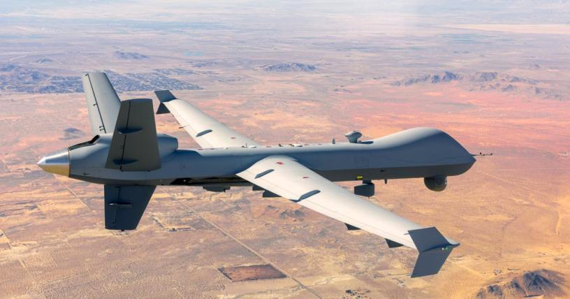 The U.S. Air Force MQ-9A operates from a flight test facility in the continental United States. Source: U.S. Air Force