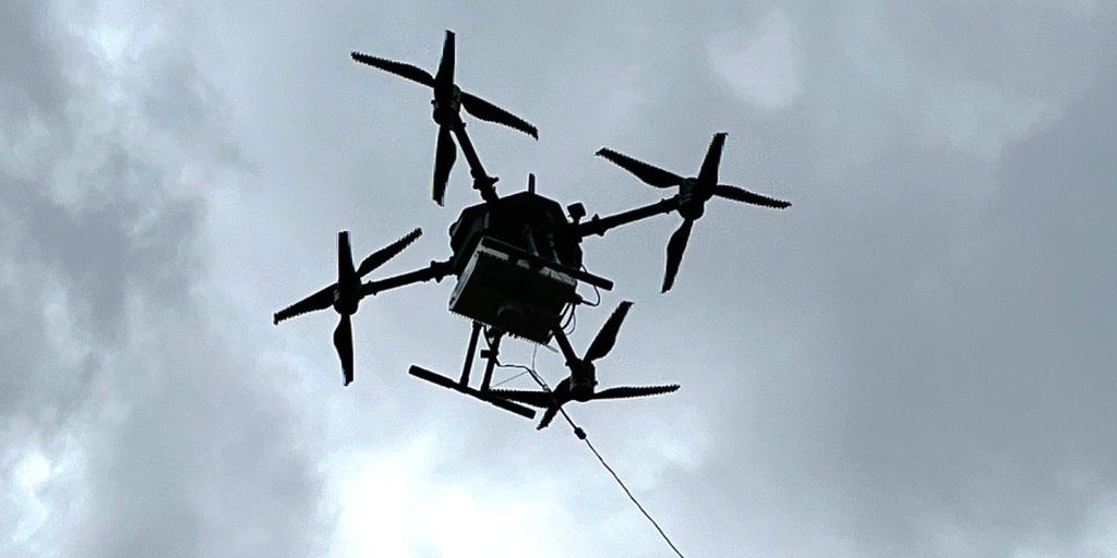 The Standalone On-the-Move Advanced Relay (SOAR) program is designing a 5G cellular system that can be installed in a drone to provide network capabilities for military units or first responders.