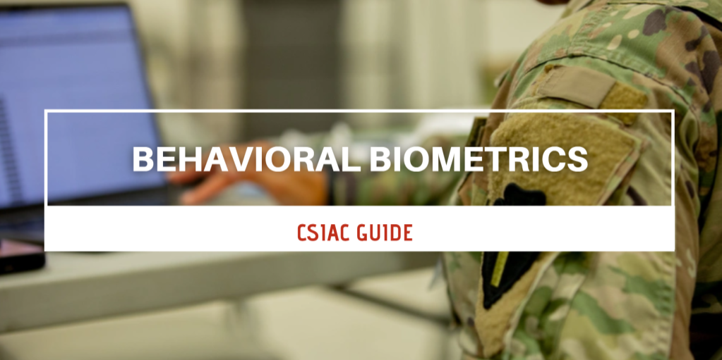 Behavioral Biometrics