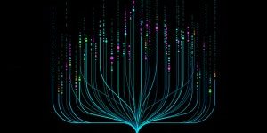 graphic of lines and dots