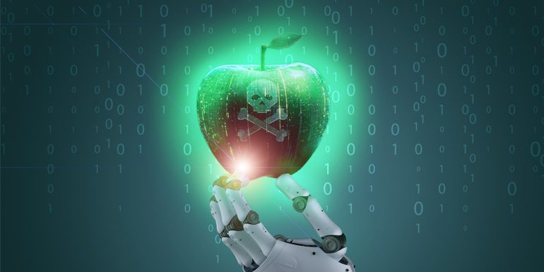 poison apple feeding into AI