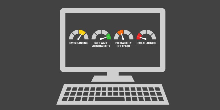 graphic of a computer screen with dials on it